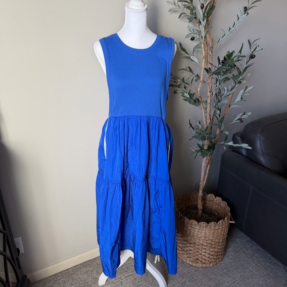Anthropologie Daily Practice Bowline Sleeveless Midi Dress NEW - Picture 5 of 15